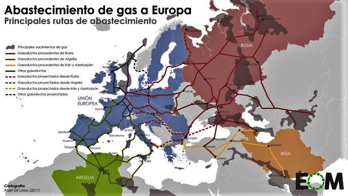 Crisis del gas en Europa – Dossier Geopolitico