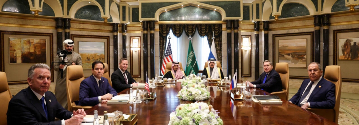 Delegaciones de Rusia y EEUU en Riad Arabia Saudita